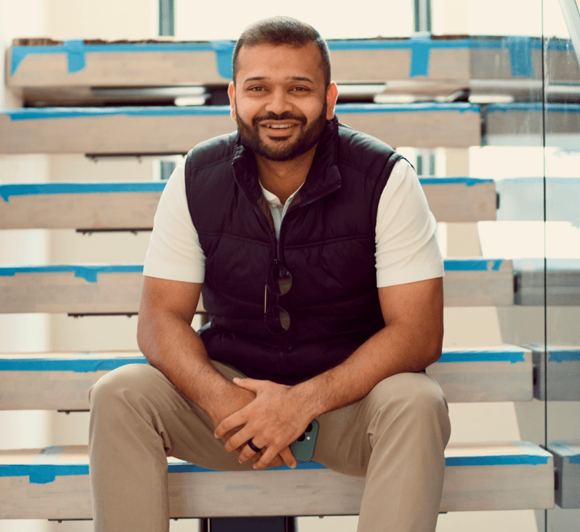 Rahul Panchal, founder of RP Builders, a luxury residential and commercial construction company in Atlanta.