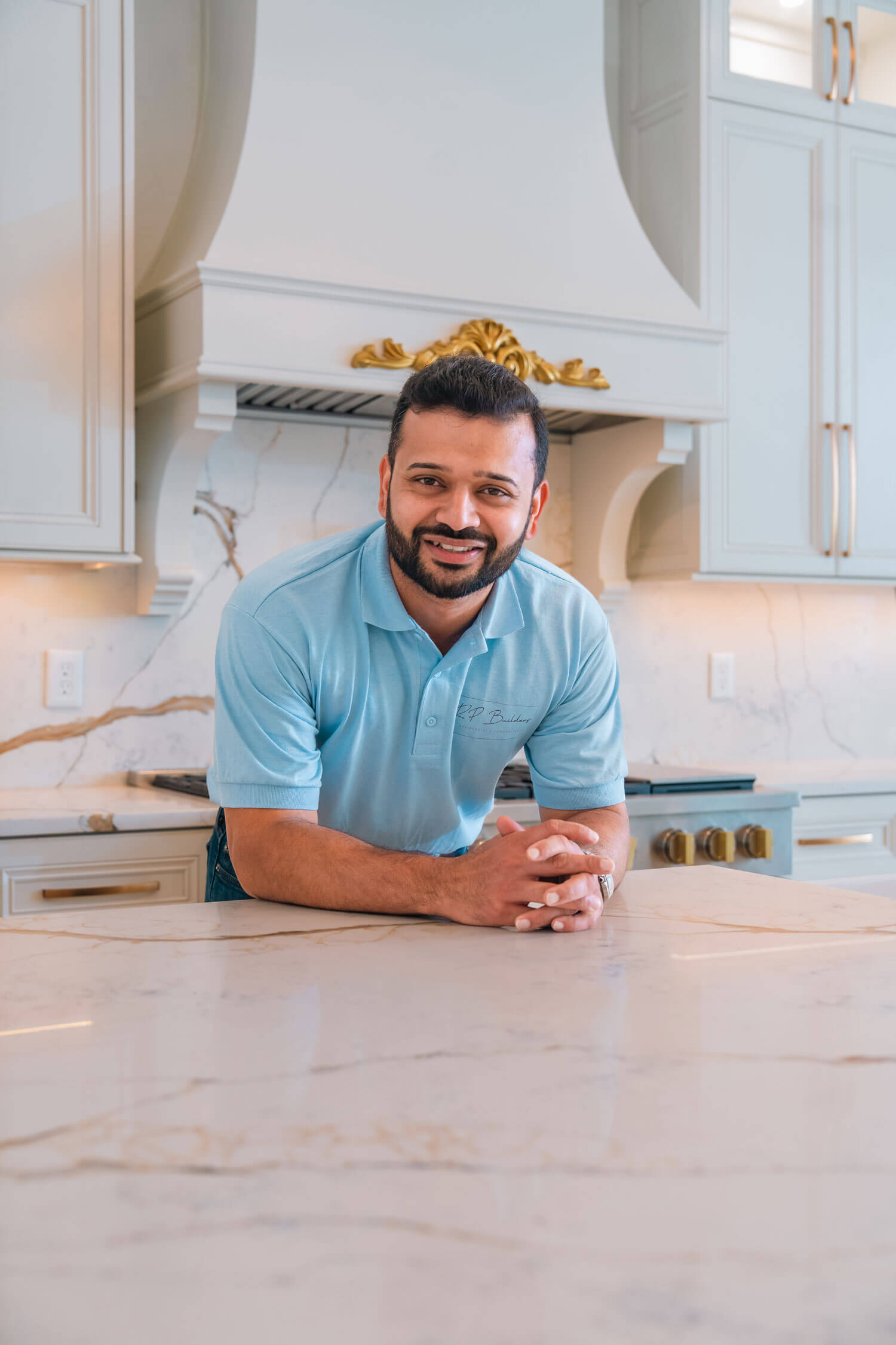 Rahul Panchal, founder of RP Builders, a luxury residential and commercial construction company in Atlanta.